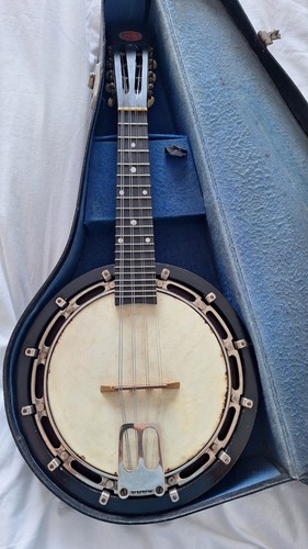 String antique banjolele by - antique,