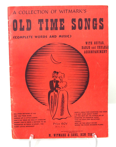 Witmark old time songs - witmark,