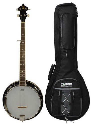 String banjo with protective - banjo,