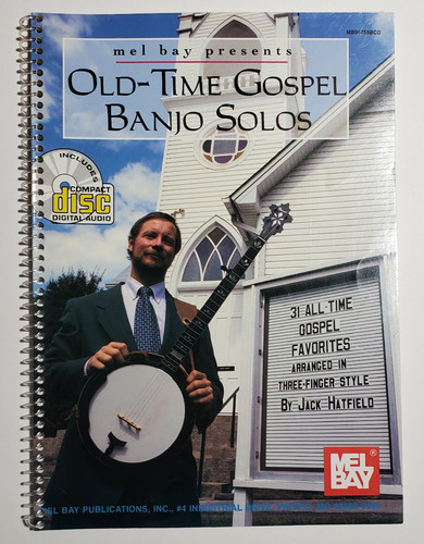 Old time gospel banjo solos - solos, by