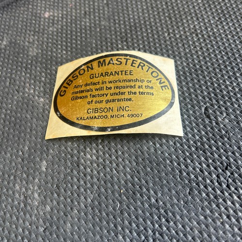 1970 gibson mastertone gold - 1970's,